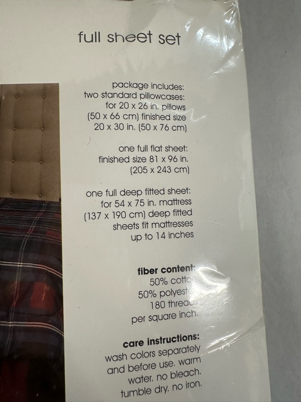 Home Full Size Sheet Set - Picture 7 of 7